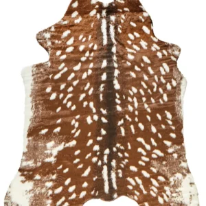 Faux Fur Area Rug 150 x 200 cm Brown KNOLL