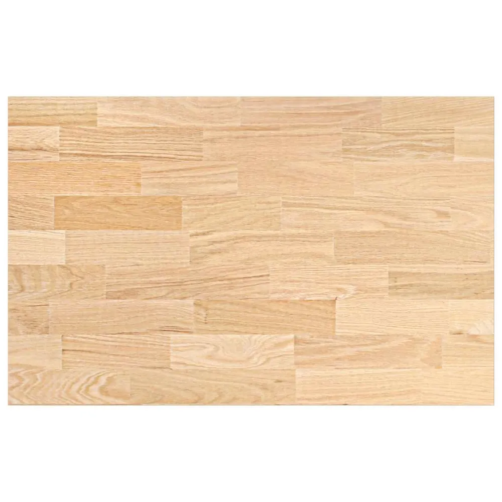 Grembiule da Cucina Piano di Lavoro Cucina 100x63,5x4 cm Legno Massello Rovere
