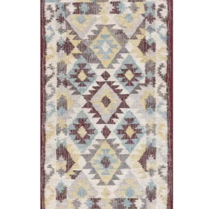 Jute Area Rug 80 x 150 cm Multicolour FENER
