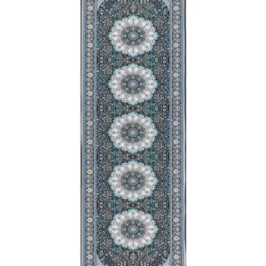 Premium di Alta Qualità Runner Rug 80 x 240 cm Blue GEDIZ