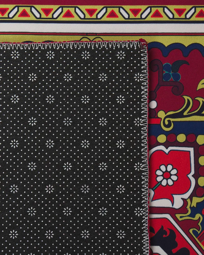 Runner Rug 70 x 200 cm Red COLACHEL Set da 6