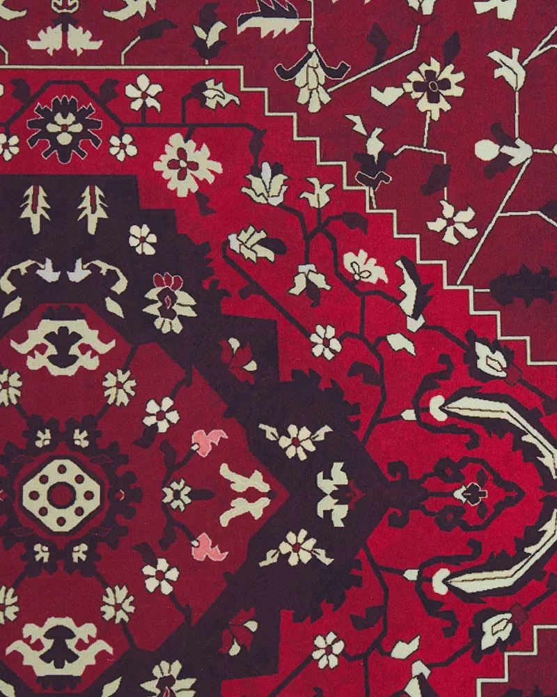 Runner Rug 70 x 200 cm Red VADKADAM