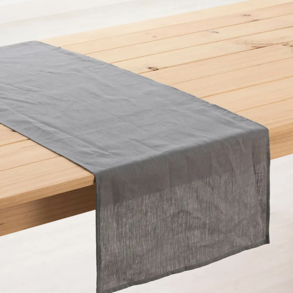 Runner da Tavolo Belum Multicolore Antracite 45 x 140 cm Lavabile Lavatrice