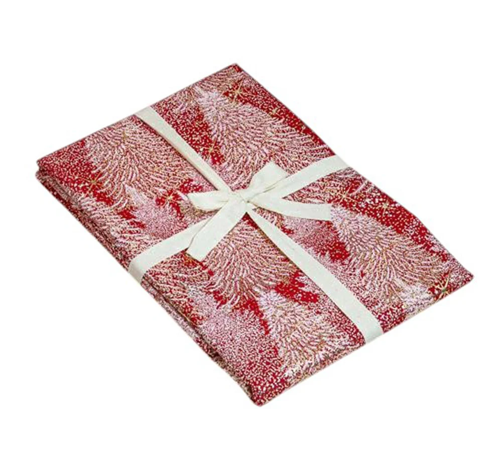 Tovaglia Natalizia 140x200 Decorazioni Addobbi Composizione Runner per Cucina