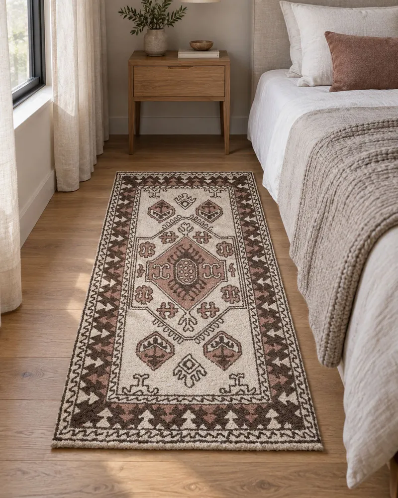 Wool Area Rug 80 x 150 cm Multicolour TOMARZA