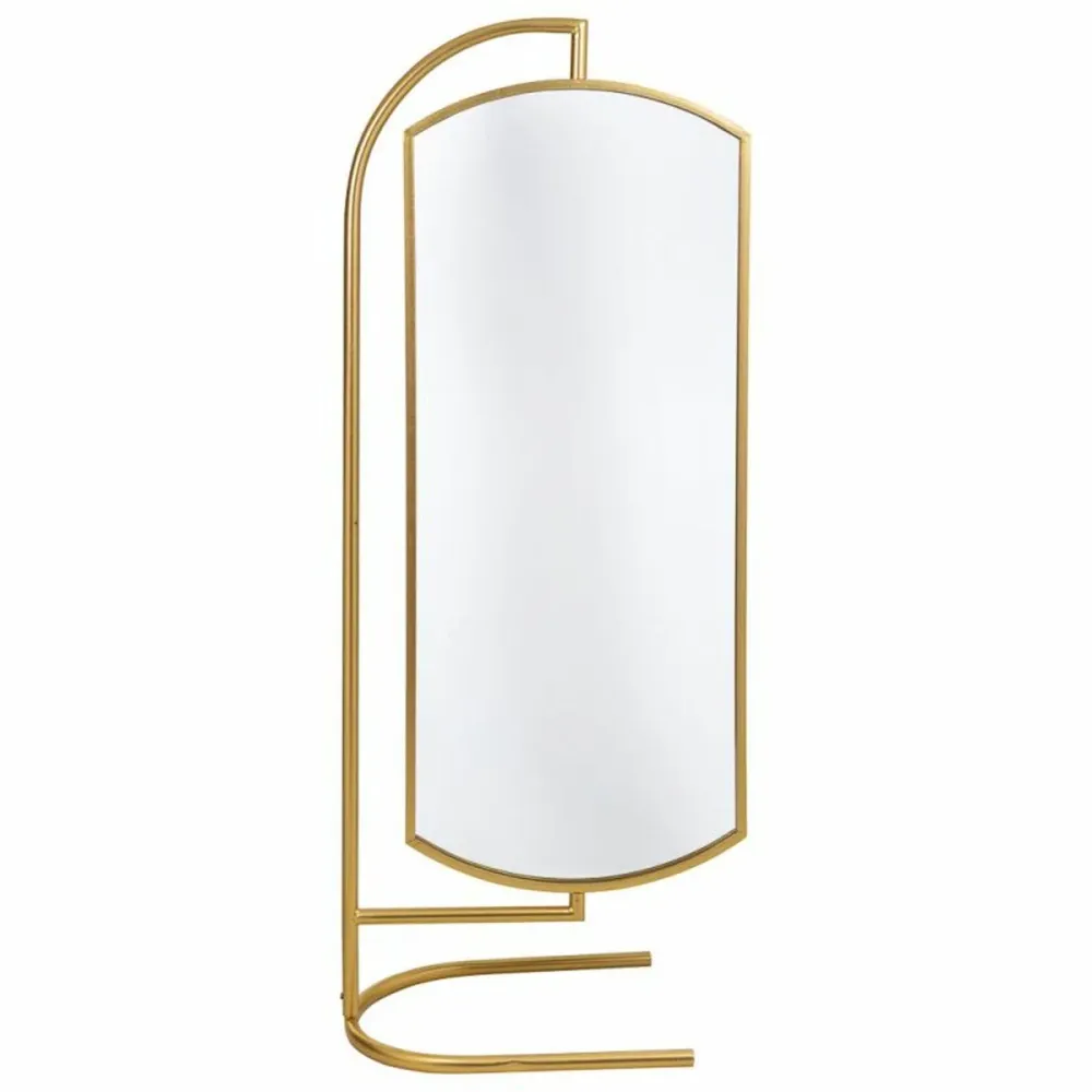 Set di Bicchieri Specchio da terra Alexandra House Living Oro Metallo Ferro Specchio 40 x 162 x 62 cm
