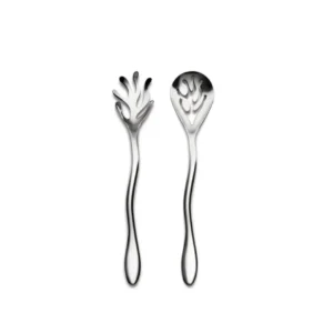 Alessi Posate Insalata Mediterraneo Acciaio