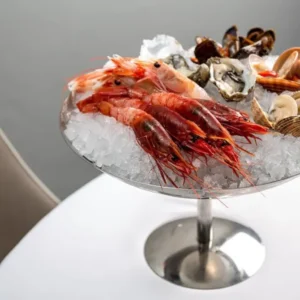 Alzata Tonda per pesce crudo