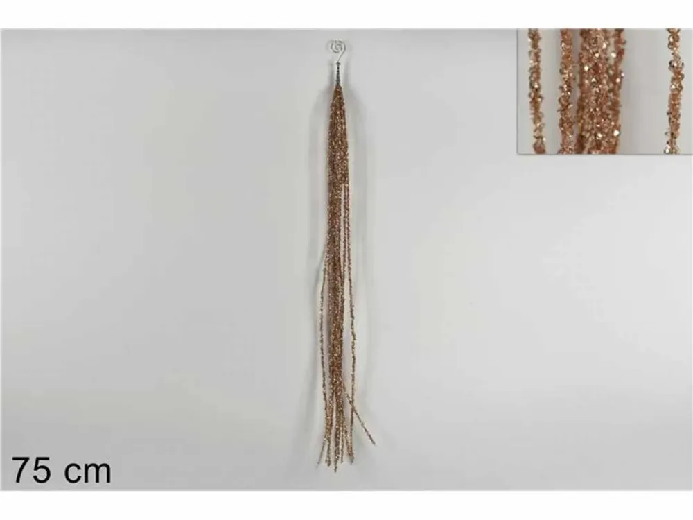 Appendino fascina con paillettes cm75 champagne