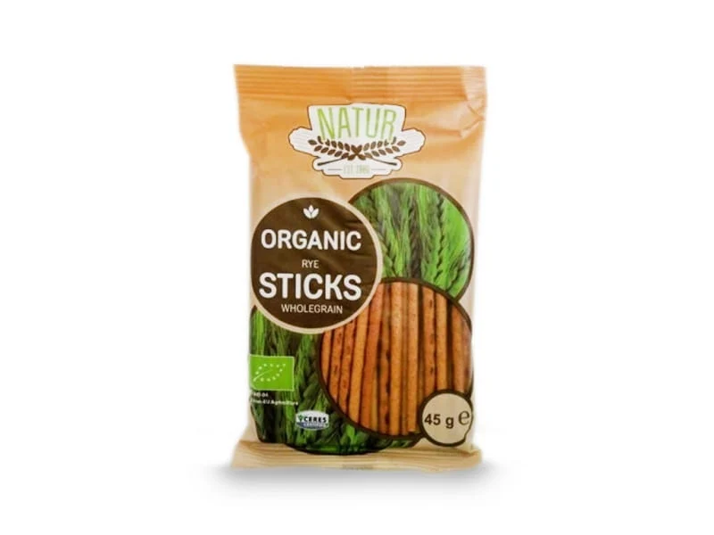 Bastoncini di segale integrale BIO 45 g DATA: 01.2026