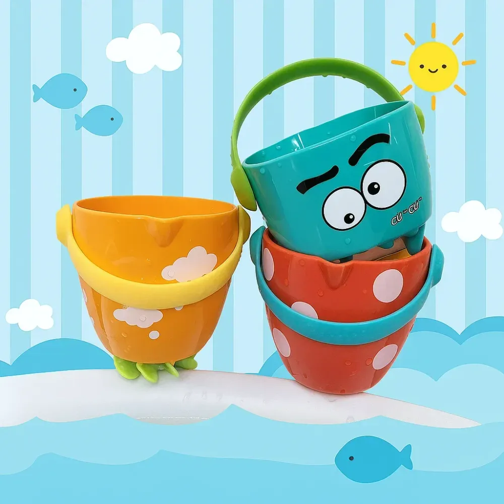 BathCups – Pratico e divertente – Tazze da bagno Giocattoli da bagno