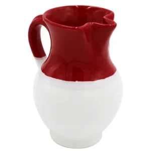 Brocca bicolore rossa