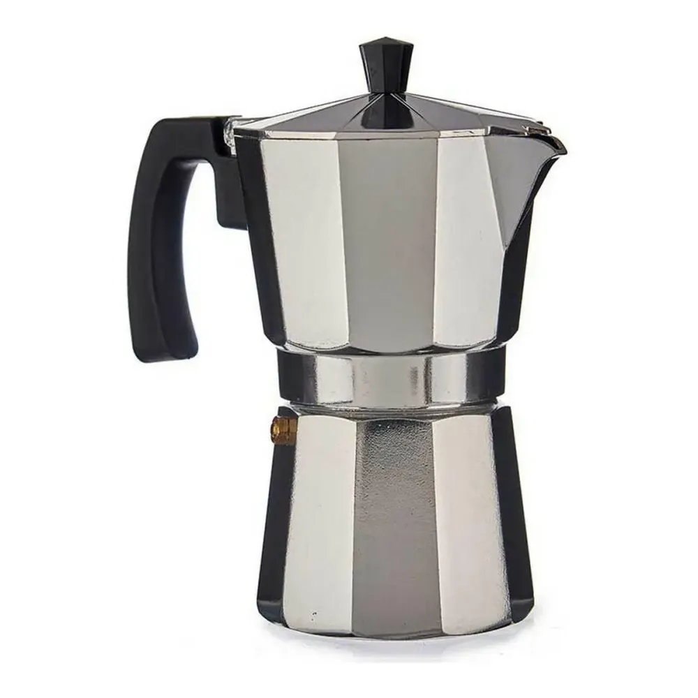 Cafettiera Italiana 6 Tazze Alluminio