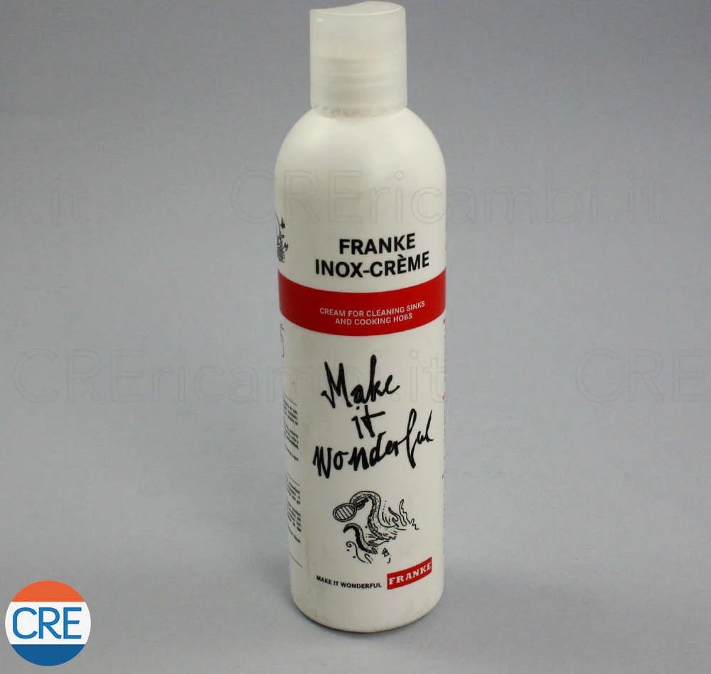 Crema Inox 250g Franke per Lavelli e Piani Cottura