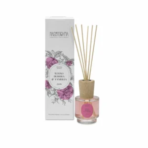 Diffusore con Bastoncini Legno di Rosa e Vaniglia