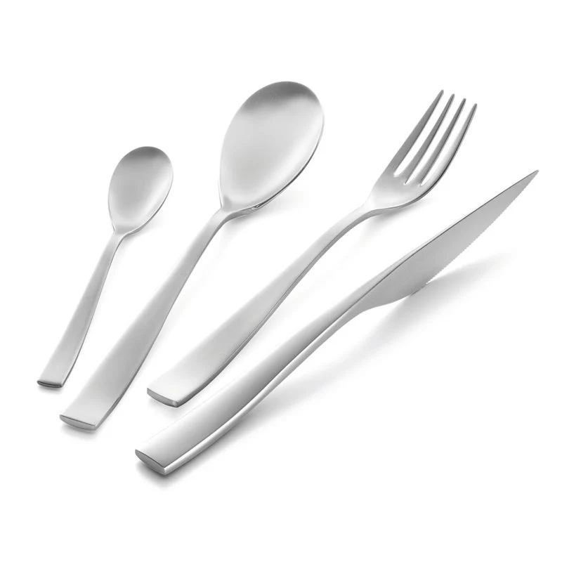 Etoile Sabbiato – Set Posate 24 pz (Confezione panoramica libro)