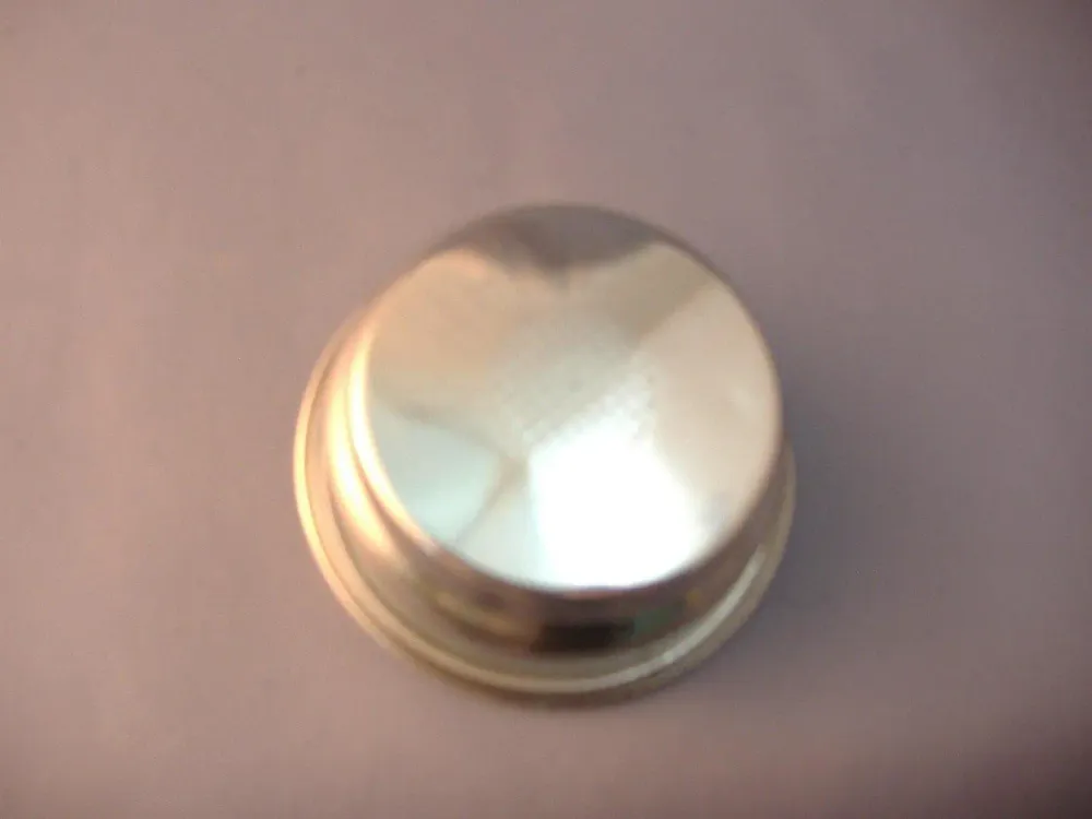 Filtro inox 2 tazze crema perfetta d.0,6 mm. Gaggia