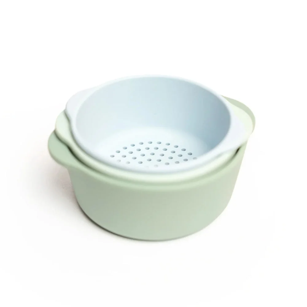 Inspire My Play Set di ciotole sensoriali verde/blu 3 pezzi.