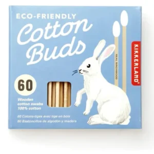 Kikkerland Cotton Fioc 60 Bastoncini