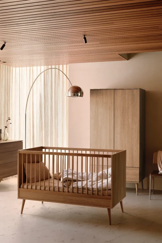 Letto Evolutivo Flow - 140 x 70 cm - Honey Ash