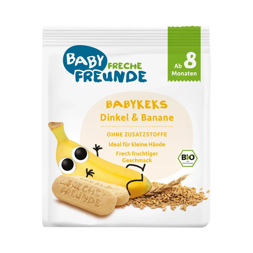 Da 8 Mesi BIO 100 g - FRECHE FREUNDE BANANE TORTA DI BANANE