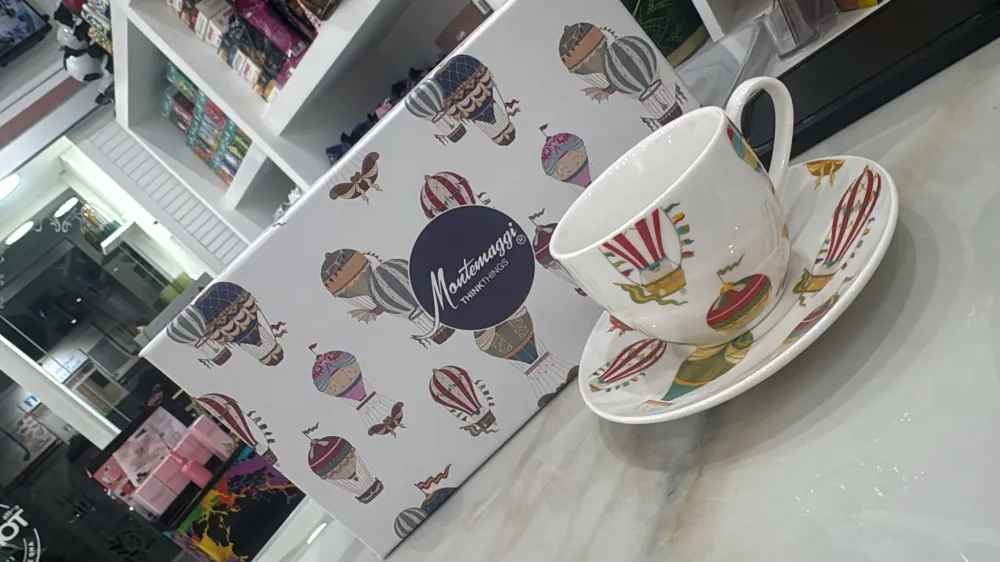 MONTEMAGGI SET DI TAZZE DA CAFFE PORCELLANA SCT DA REGALO