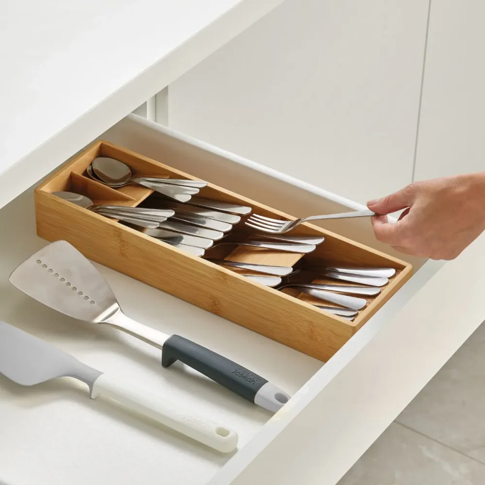 Organizer per posate bambù DrawerStore di Joseph Joseph