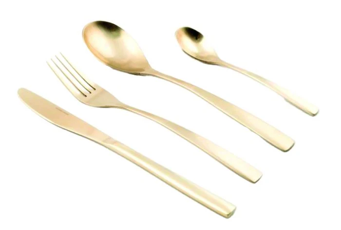PARIGI SET 24 PZ POSATE ACCIAIO PVD EVVIVA