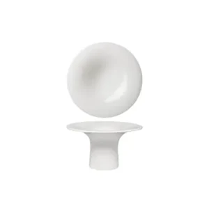 Piatto/alzata gourmet 50's era magnesium porcelain Ø 14x7,8h