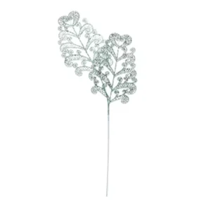 Ramo con 2foglie 70cm champagne 15397