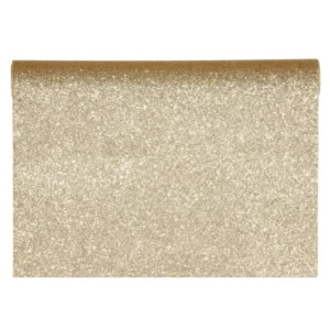 Runner desirÃ©e 30cmx2,5mt champagne glitterarto
