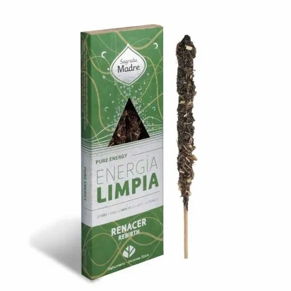Sagrada Madre ENERGIA LIMPIA Rinascita - Incenso botanico bastoncini