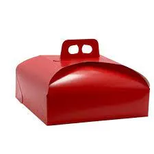 SCATOLA PORTA TORTA ROSSA 55X45 PZ1 NOVASERVICE