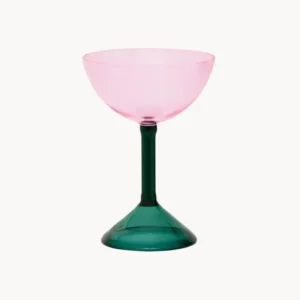 Set 2 coppe da cocktail vetro borosilicato