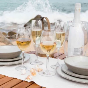 Set 6 Flute Champagne BaLi