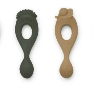 Set di posate Liewood Liva Safari/Blu 4St