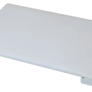 TAGLIERE CON FERMI BIANCO POLIETILENE cm. 50x30x3