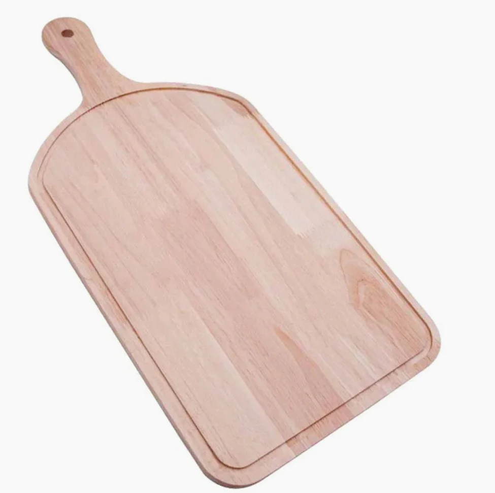Tagliere legno 46x22,5 cm con manico – Perfetto per apertivi e antipasti