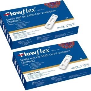 2x Tampone Rapido Nasale Covid-19 Test Antigenico Autodiagnosi Flow Flex rileva Delta e Omicron Acon Biotech € 7.90 cad.