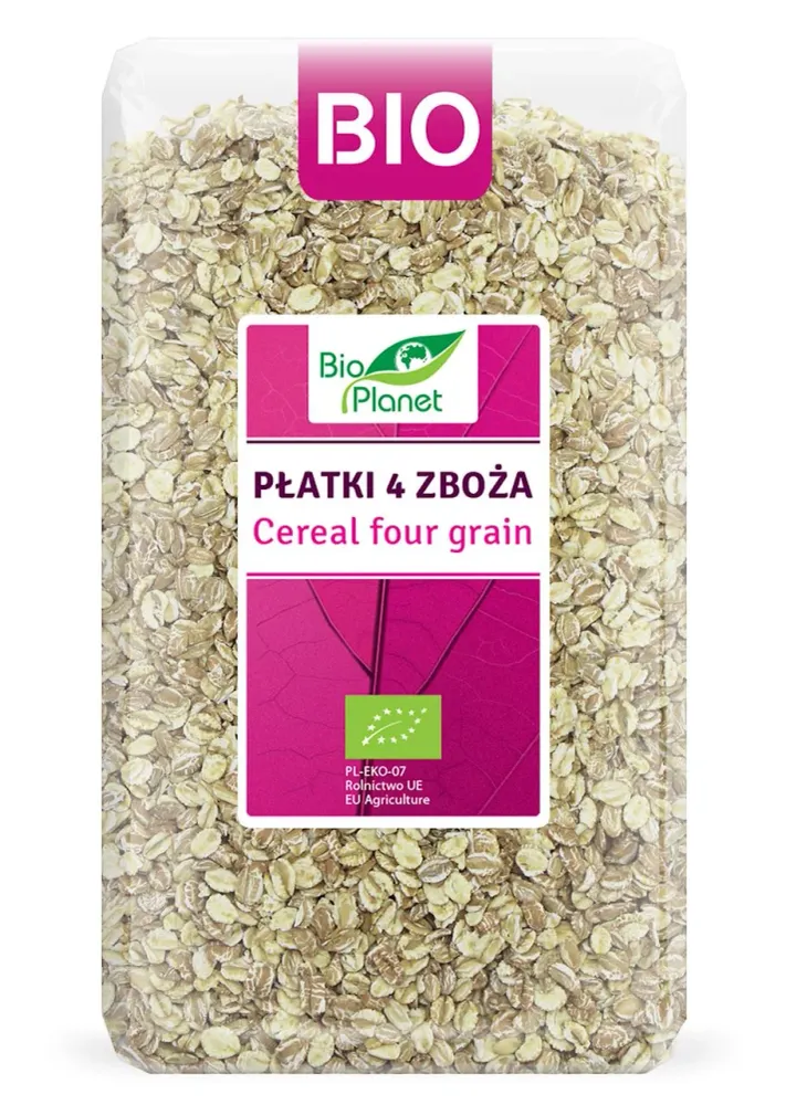 4 TORTA DI CEREALI (farro, avena, orzo, segale) BIO 600 g - BIO PLANET