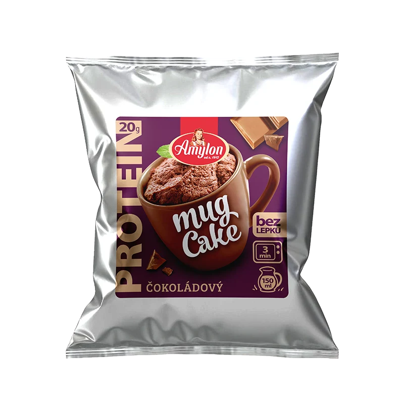 Torta proteica al cioccolato senza glutine 60 g - AMYLON