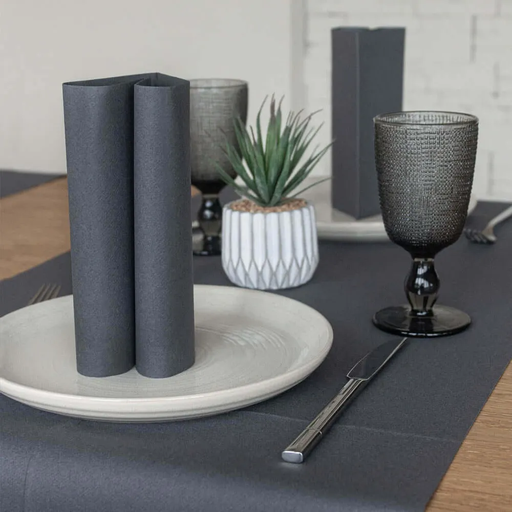 Tovagliolo Tnt Ardesia Plus cm. 40x24 - 900 pz.