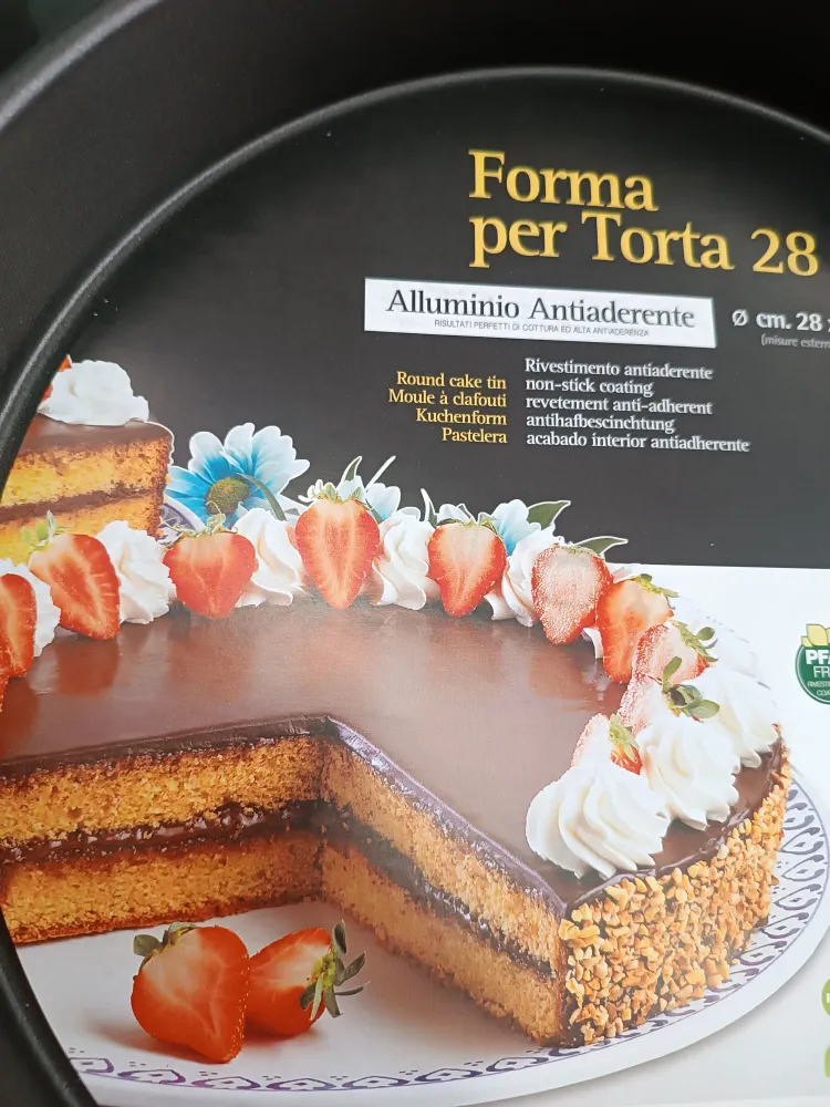 Vespa Forma per torta 28 alluminio antiaderente ∅ cm. 28 X H 4,2