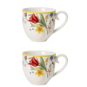 Villeroy & Boch Spring Awakening Set 2 Tazze 400 ml Porcellana