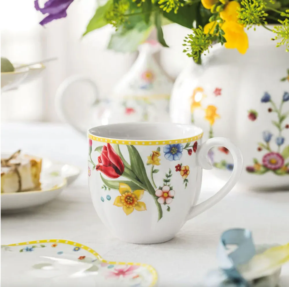 Villeroy & Boch Spring Awakening Set 2 Tazze 400 ml Porcellana