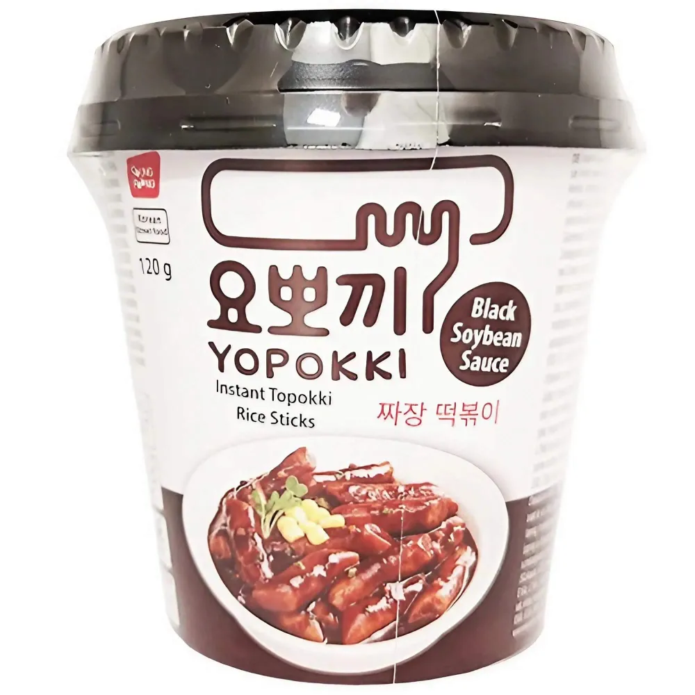 Yopokki Istantaneo Jjajang Topokki Torta di Riso 120g