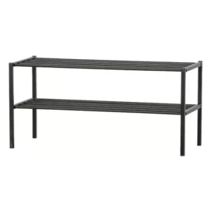 Scaffale metallo nero Ferro Woood - 85cm