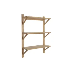 Scaffale da parete legno camoscio Triarch Hübsch - 100cm