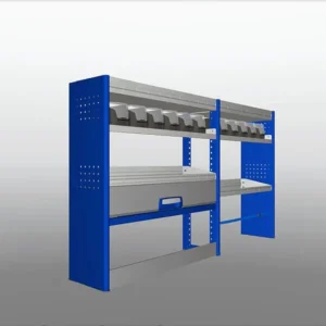 Soluzione di equipaggiamento per veicoli Plastipol-Scheu Profi-Line modulo 1145 x 1990 x 310 mm PL 705
