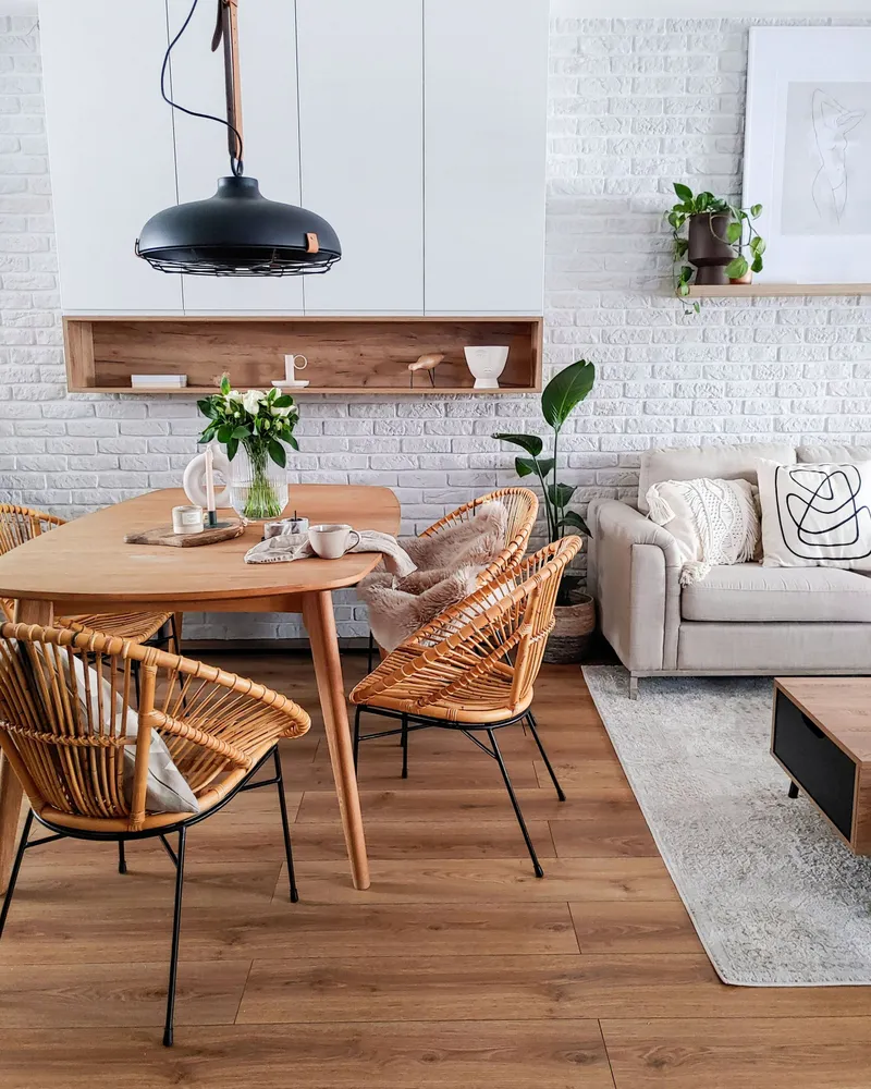 Certificato PEFC/FSC Sedia rattan naturale SARITA